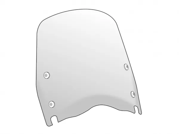 Windschild Puig T.S. transparent / klar universal