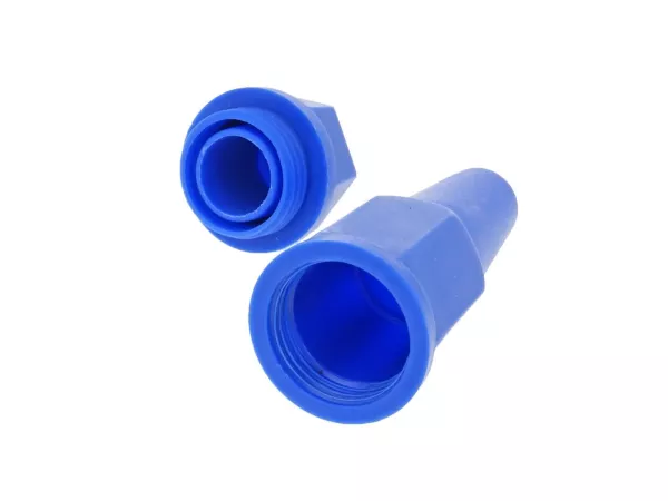 Zündkerzenbox Plastik blau universal