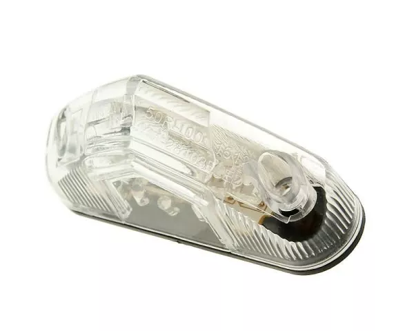 Rücklicht LED Klarglas 83x22mm mit Kennzeichen Beleuchtung universal
