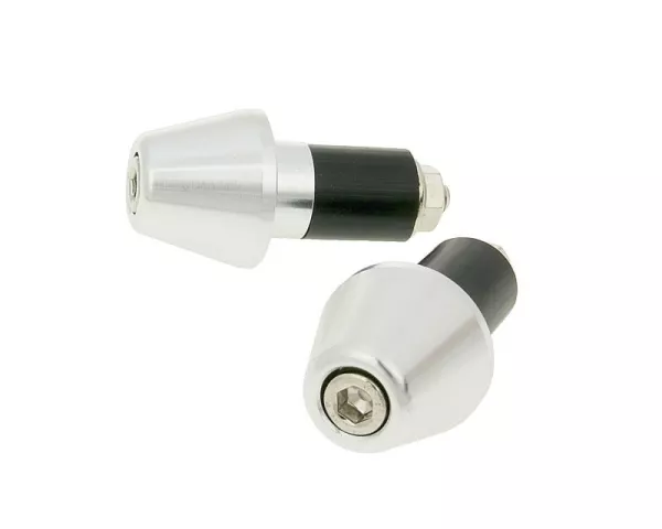 Lenkerende Vibrationsdämpfer Short 17,5mm - silber