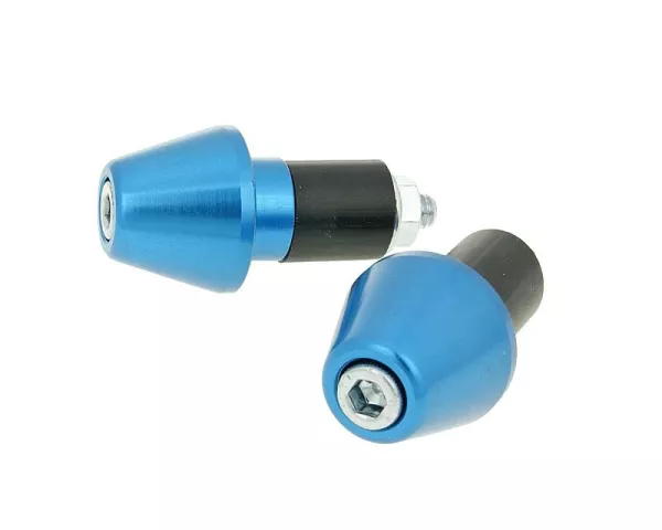 Lenkerende Vibrationsdämpfer Short 17,5mm - blau