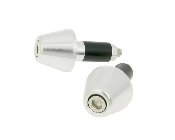 Lenkerende Vibrationsdämpfer Short 13,5mm - silber