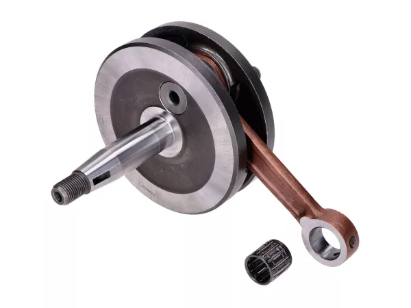 Kurbelwelle MOGA Vollwangen Nadellager 90,5mm 12mm für Zündapp Bergsteiger M 25, 50 Typ 434, Belmondo