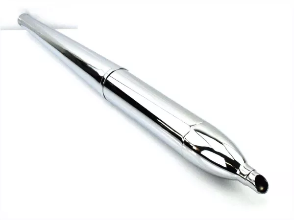 Auspuff Zigarre 28mm, 66cm lang chrom für Simson KR50, SR1, SR2, SR2E, SR4-1