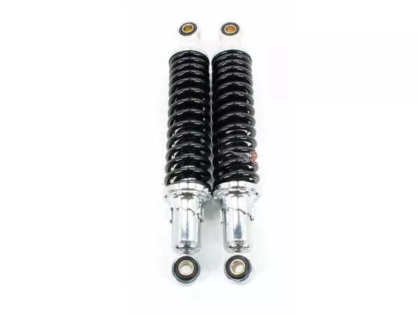 Stoßdämpfer Satz 310mm chrom schwarz für Zündapp GTS C 50 Sport KS