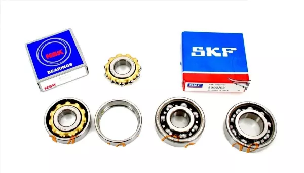 Motorlager-Satz SKF 1 Satz (4-teilig) für Kreidler Flory MF 20, Kreidler Flory MF 22