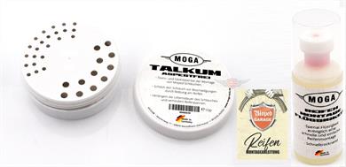 Reifenmontageset MOGA  für Hercules, Zündapp, Kreidler, Simson, Puch, Miele DKW Rixe
