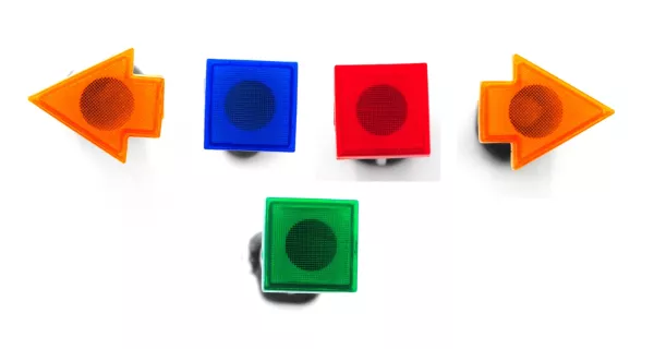 Cockpit Kontroll Lampe Satz 5 teilig Zündapp GTS KS C 50 CS CX Moped