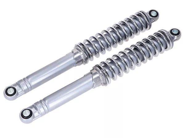 Stoßdämpfer Satz IMCA 340mm einstellbar chrom/grau