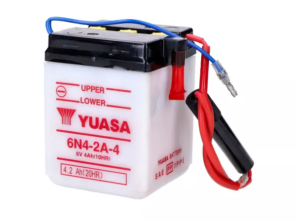 Batterie Yuasa 6N4-2A-4 6 Volt für Honda MT MB 50 80 MT MB 5 8