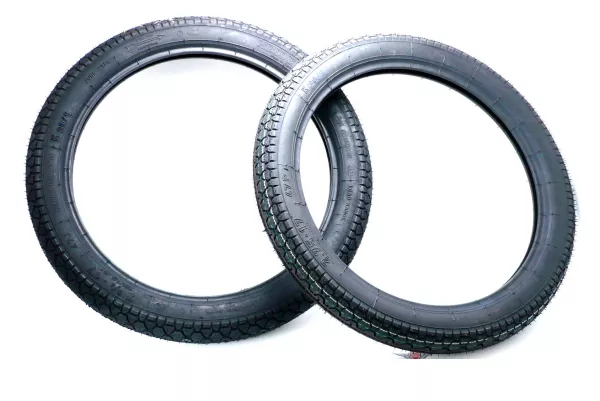 Reifen Satz Heidenau 2,75 x 17 47 P für Zündapp GTS KS CS, Kreidler Florett, Hercules K MK KX, Puch, Yamaha FS Moped