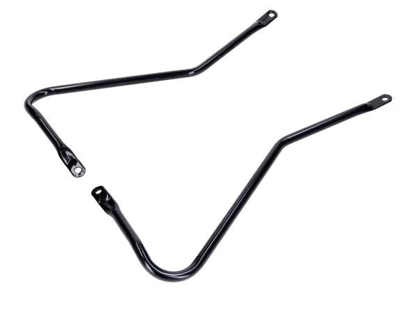 Rahmenhalterset schwarz glänzend für Puch Maxi