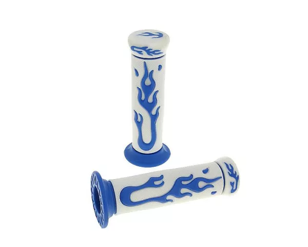 Griffe Satz Flame weiß, blau