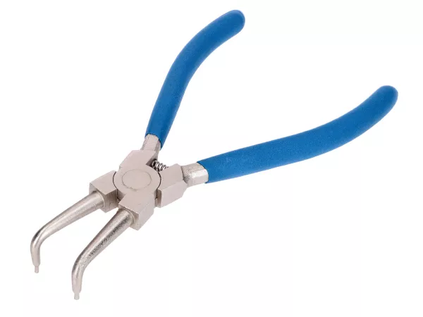 Sicherungsringzange 175mm abgewinkelt für Innenringe