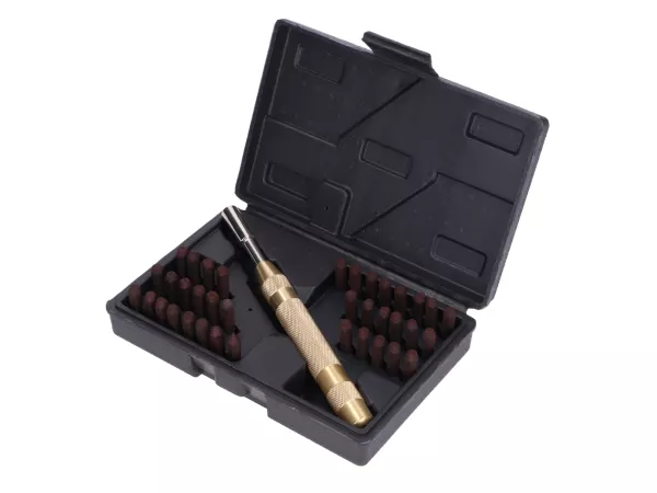 Schlagstempel Satz 4mm 36-in-1