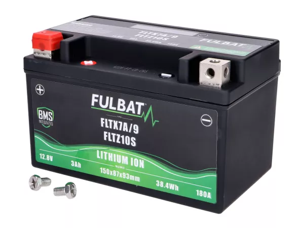 Batterie Fulbat FLTX7A/9 - FLTZ10S Lithium LiFePO4 12V 5Ah 300A
