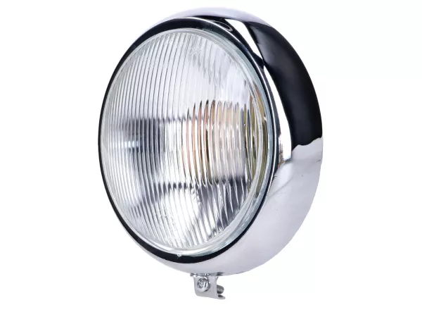 Scheinwerfer 115mm Lichtaustritt für Puch Monza 4S, 4SL, 4C, 4XL, 4GP, M50 Cross, MC50, MV50X