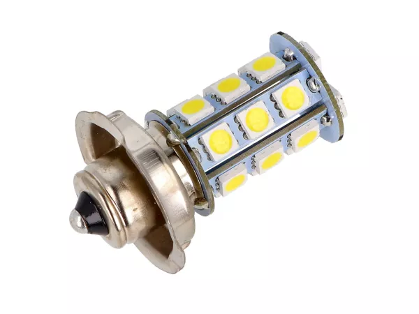 Glühlampe / Kragenlampe LED 6V P26S SMD weiß