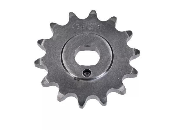Ritzel Esjot Stahl 14 Zähne 15x12mm für Kreidler Florett K 53/1M, Super 54/2 A, B, C, Florett RS, TS, GT, TM