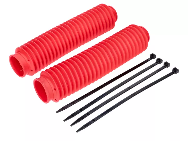 Faltenbalg Gabel Progrip rot universal 37/47mm 200-350mm