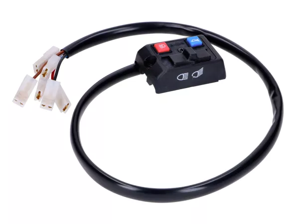 Schaltereinheit Lusito links schwarz