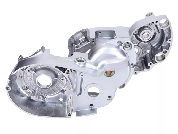 Motorgehäuse Satz Aluminium 2-teilig für Sachs 50/3, 50/4 (Kickstart, Fußschaltung) Typ KFS, LFS, LFH, MLFB, LKS, MLKA X