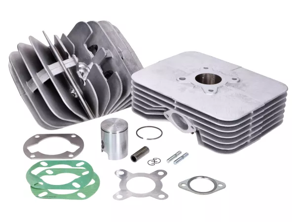 Zylinderkit Parmakit 40mm 50ccm Kurzhub mit Zylinderkopf für Sachs S / RS Motor, Hercules K 50