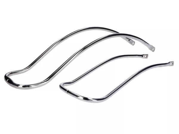 Haltebügel Satz Schutzblech chrom für Kreidler Florett, Eiertank, K 54