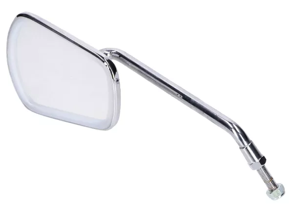 Spiegel Cuppini Chrom 115x90mm 170mm M8x26 für Zündapp, Kreidler, Hercules, Puch, Simson