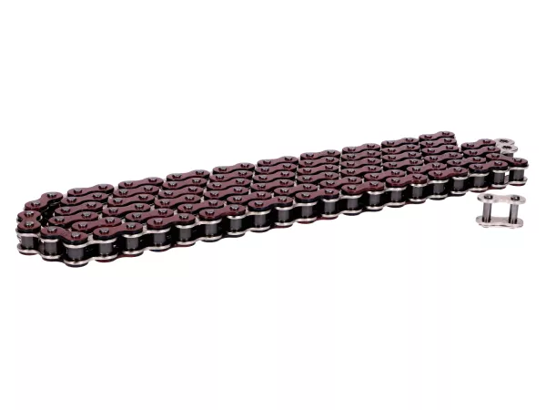Kette YBN 420 x 122 Glieder rot für Zündapp, Kreidler, Hercules, Florett RS