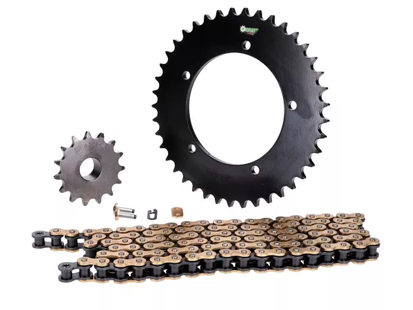 Kettensatz 15/41 Zähne für Hercules Ultra 80 AC