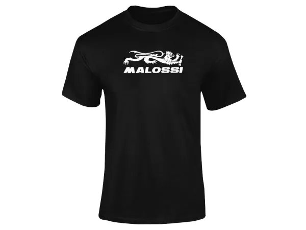 T-Shirt Malossi schwarz Größe XL