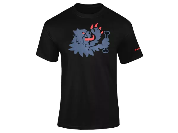 T-Shirt Malossi schwarz Lion Größe L