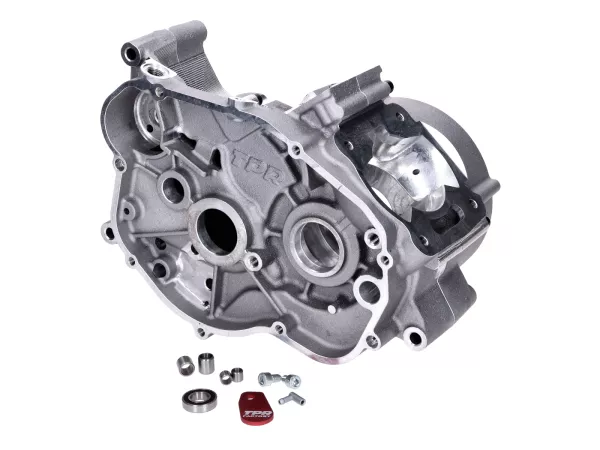 Kurbelgehäuse TPR Factory Flanged komplett 100ccm 47mm Hub für Minarelli AM6, Aprilia, Beta, Peugeot