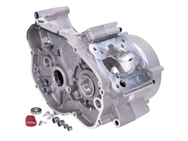 Kurbelgehäuse / Motorgehäuse AM6 TPR Factory 50ccm-86ccm 39mm-44mm Hub für Minarelli AM6, Aprilia, Beta, Peugeot