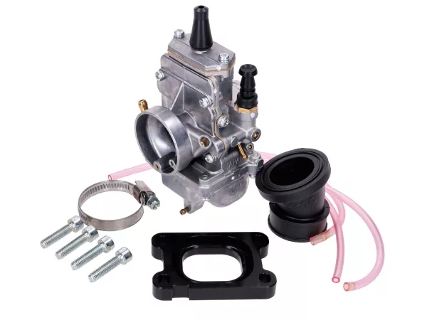 Vergaser Kit TPR Factory 360° TM24 50mm 86ccm für Minarelli AM6, Aprilia, Beta, Peugeot