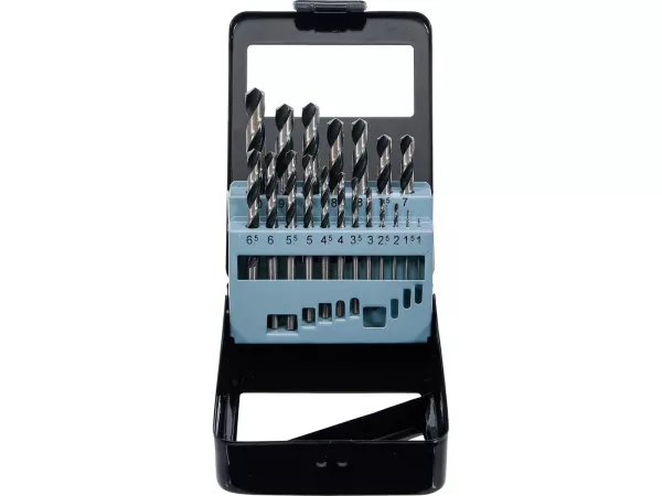 Spiralbohrer Satz HSS 1-10mm 19-teilig