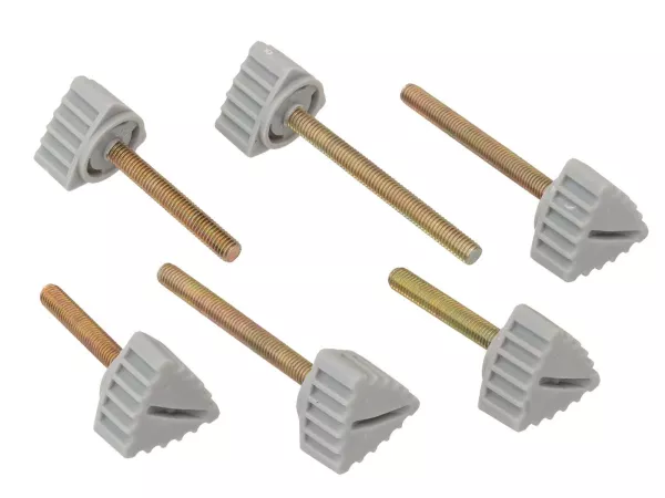 Seitenschutzschrauben Set swiing grau für Puch Maxi S