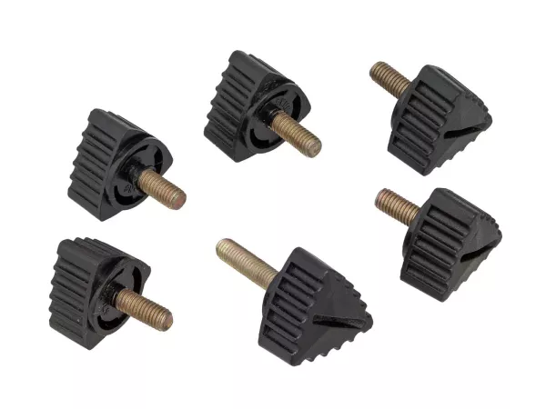 Seitenschutzschrauben Set swiing schwarz für Puch X30 Sport, NG