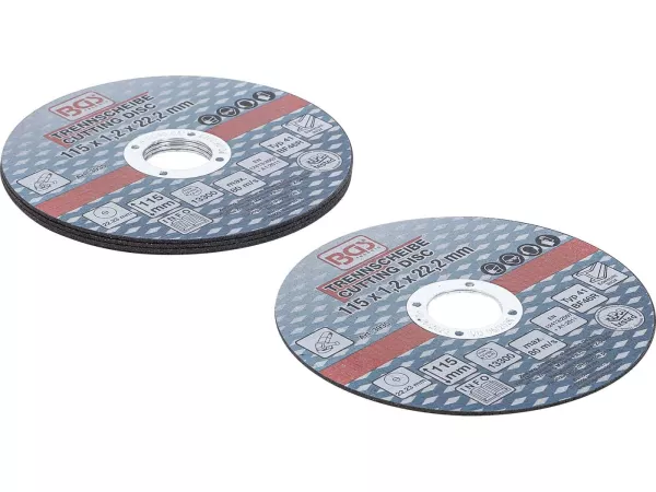 Schlitzscheiben / Trennscheiben Set Metall Profi 115x1mm 5-teilig