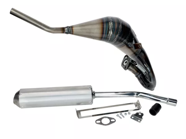 Auspuff Evok für Derbi Senda 50 DRD, R, X-Treme, SM 05-21