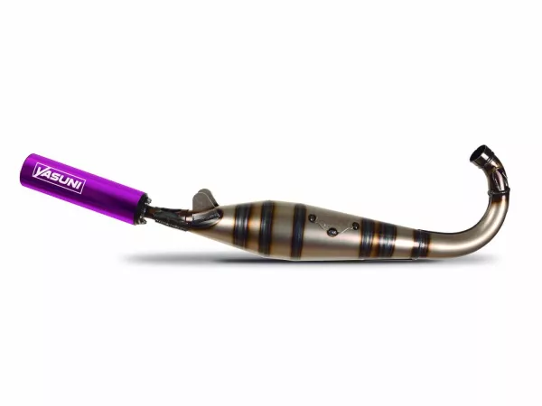 Auspuff Yasuni lila für MBK 51