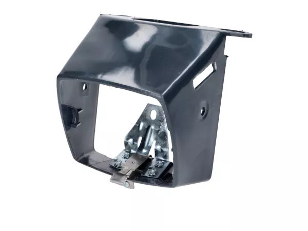 Scheinwerferverkleidung schwarz für Peugeot 103, MVL, Vogue, Chrono