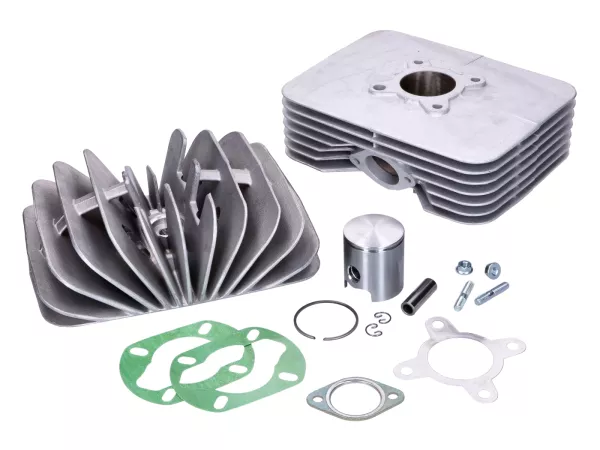 Zylinderkit Parmakit mit Zylinderkopf 70ccm d=45mm KB=12mm für Hercules GT, K50, RLC, Ultra, Sachs RS 50 Sachs 506 50/5 Motor