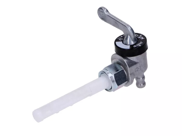 Benzinhahn Karcoma M12x1 Abgang Hinten für Zündapp, CS, CX, Hai, GTS