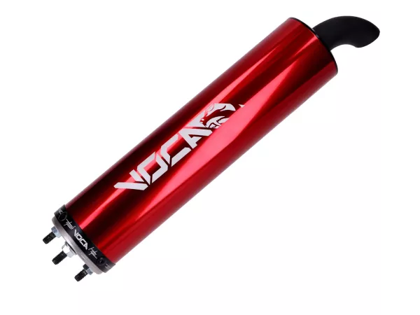 Endschalldämpfer Voca Racing rot 50/70ccm