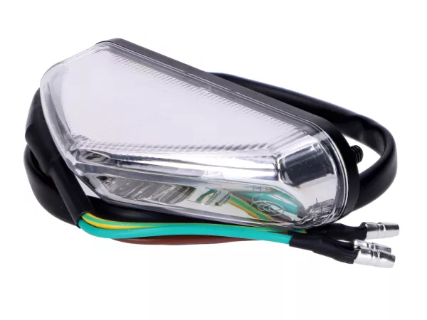 Rücklicht LED Klarglas 82x22mm universal