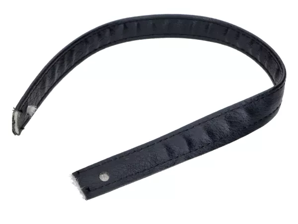 Halteriemen schwarz gelocht 510x24mm für Kreidler Florett, Hercules, Zündapp, Puch, Moped, Mokick, Mofa