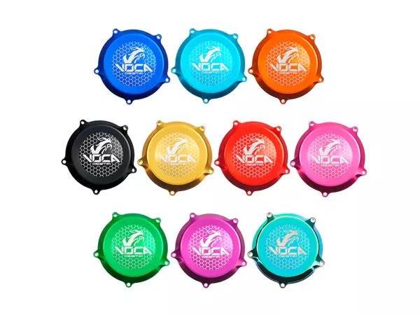 Kupplungsdeckel Abdeckung Voca CNC für Minarelli AM6 - verschiedene Farben