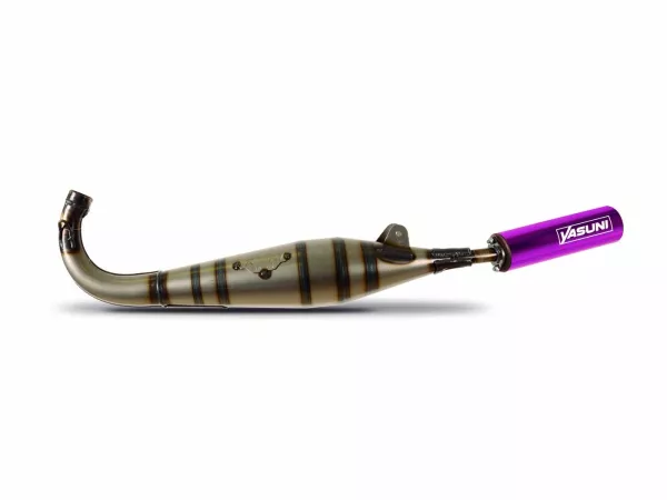 Auspuff Yasuni lila für Peugeot 103 SP/RCX